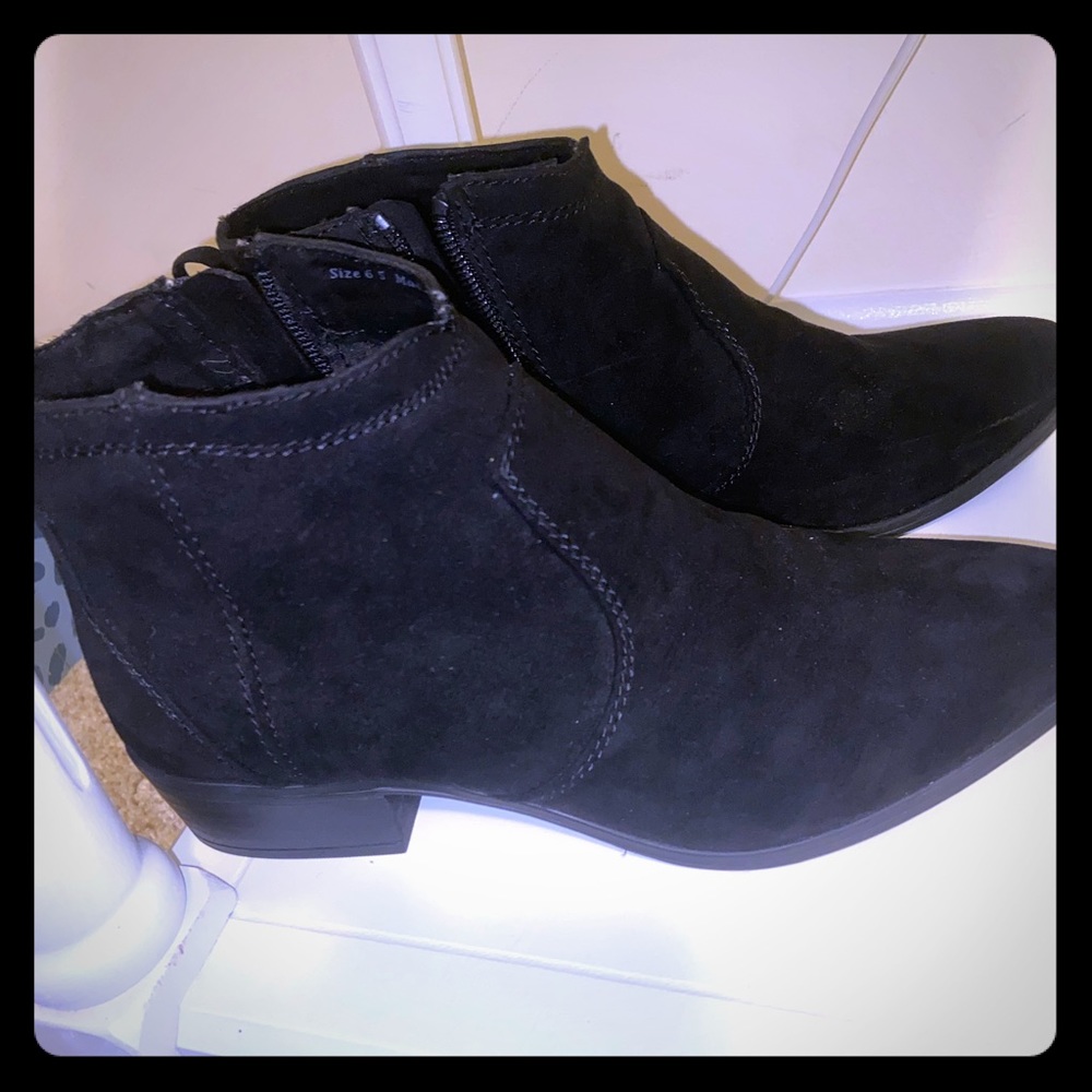 Low Heel Black Booties by Dolce Vita